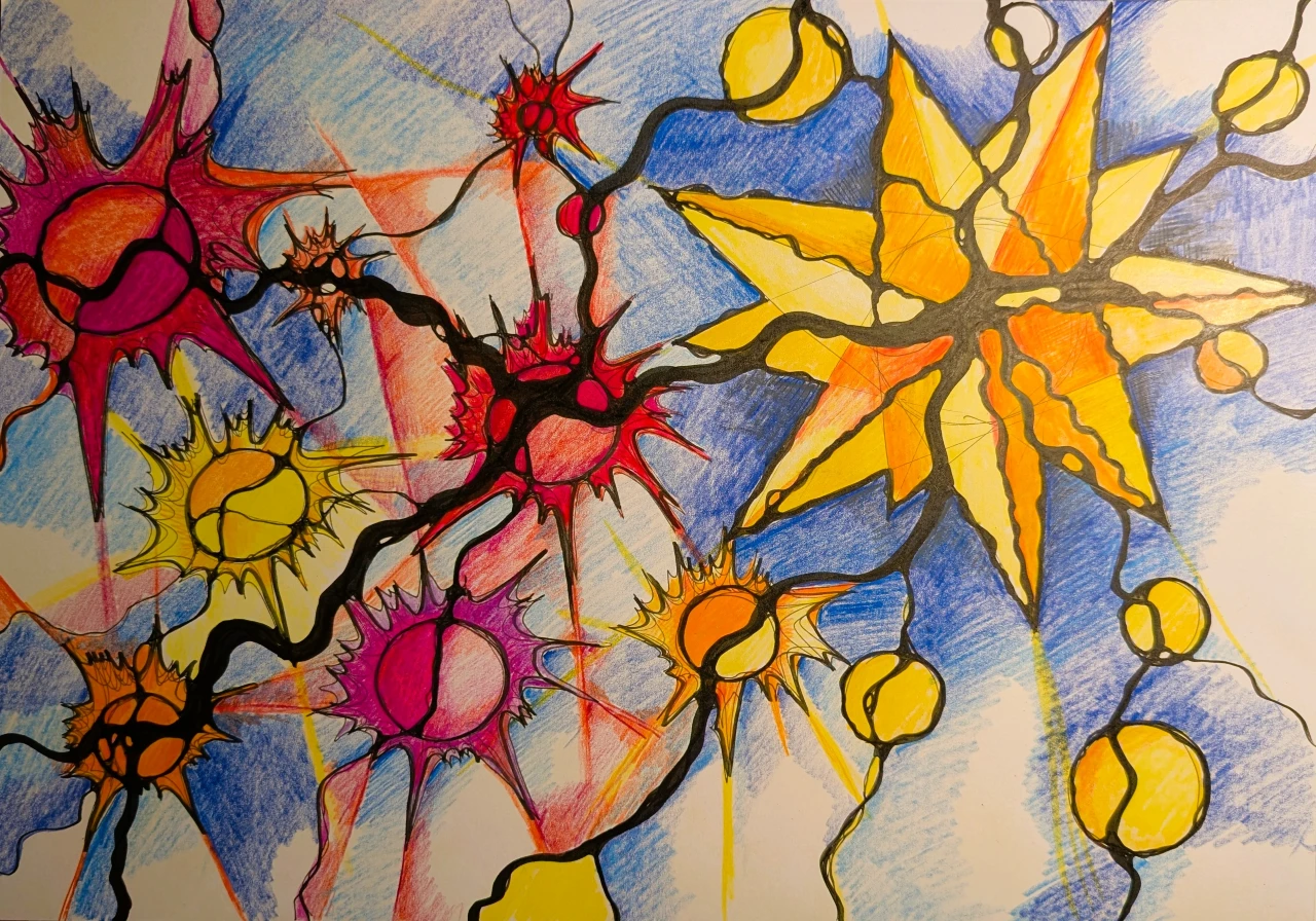 Visionszeichnung 2026 – entstanden im Übergang zwischen Integration und Aufbruch