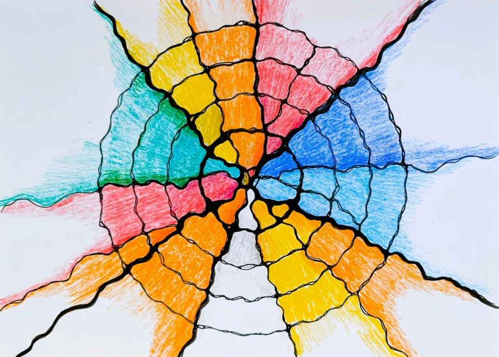NeuroMandala der Lebendigkeit von Doris Bürgel
